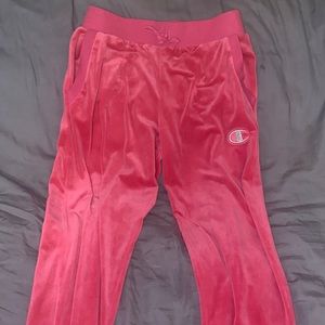 Hot pink champion joggers brand new